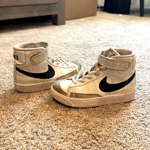 Nike blazer high tops kids girls boys swoosh